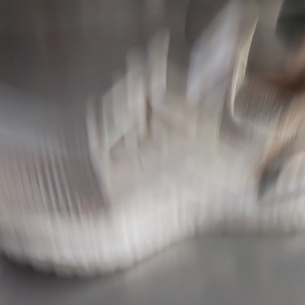 Adidas Women's Cream Knit Sneakers - Picture 11 of 12